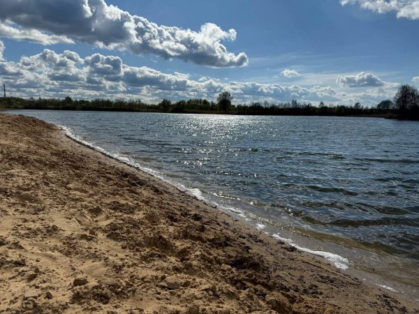 В Кстове благоустраивают зону отдыха у реки Кудьмы по нацпроекту